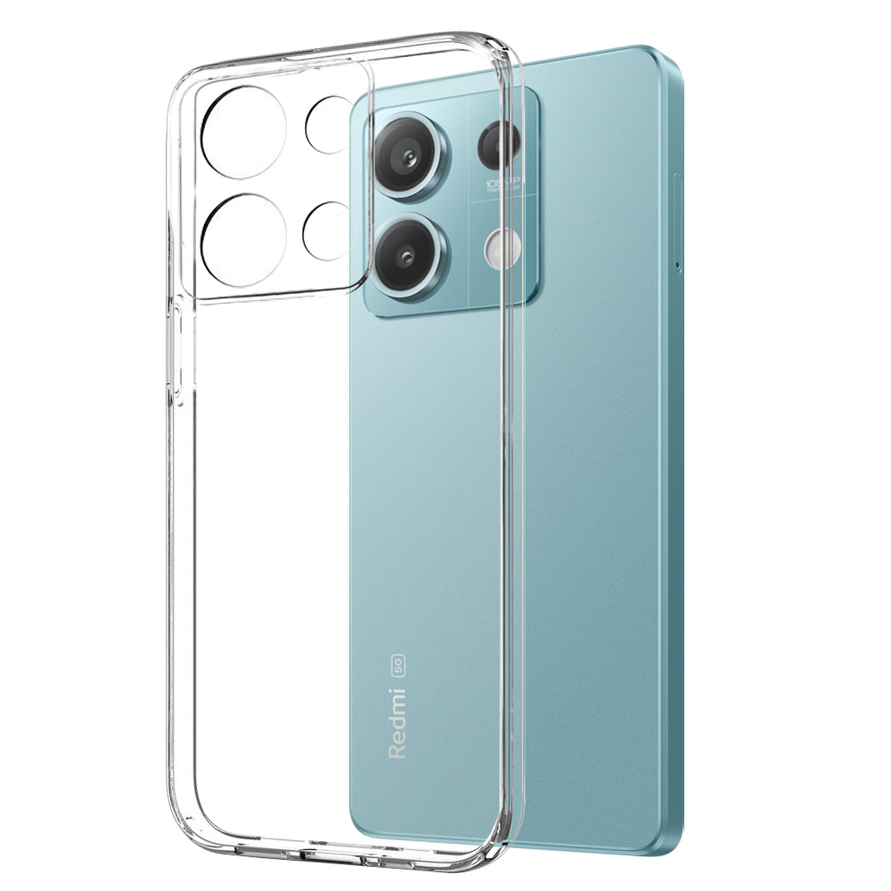 NORTHJO For Xiaomi Redmi Note 13 5G Case TPU Slim-Fit Back Phone Cover with Tempered Glass Film NORTHJO For Xiaomi Redmi Note 13 5G Case TPU Slim-Fit Back Phone Cover with Tempered Glass Film